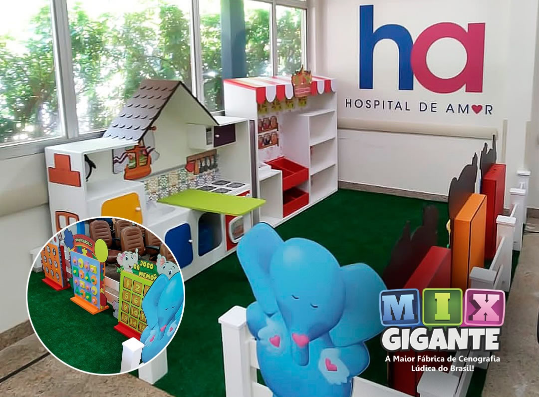 Cenografia infantil em consultórios centros de reabilitação desempenham papel essencial no acolhimento e conforto emocional durante as consultas e tratamentos. E é nesse ponto que a Mix Gigante faz toda a diferença.